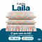 Colcha Cobre Leito Laila King 400 Fios Estampada com Babado e Porta-Travesseiro - 03