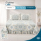 Colcha Cobre Leito Laila King 400 Fios Estampada com Babado e Porta-Travesseiro - 05