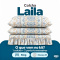 Colcha Cobre Leito Laila King 400 Fios Estampada com Babado e Porta-Travesseiro - 05
