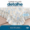 Colcha Cobre Leito Laila King 400 Fios Estampada com Babado e Porta-Travesseiro - 05
