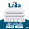 Colcha Cobre Leito Laila King 400 Fios Lisa com Babado e Porta-Travesseiro - Branco