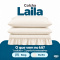 Colcha Cobre Leito Laila King 400 Fios Lisa com Babado e Porta-Travesseiro - Marfim