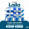 Colcha Cobre Leito Laila Queen 400 Fios Estampada com Babado e Porta-Travesseiro - 04
