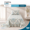 Colcha Cobre Leito Laila Solteiro 400 Fios Estampada com Babado e Porta-Travesseiro - 05