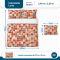 Colcha Cobre Leito Queen Luna Micropercal 300 Fios Matelado Estampado com 2 Porta-Travesseiros - Estampa 001