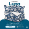 Colcha Cobre Leito Queen Luna Micropercal 300 Fios Matelado Estampado com 2 Porta-Travesseiros - Estampa 004