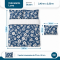 Colcha Cobre Leito Queen Luna Micropercal 300 Fios Matelado Estampado com 2 Porta-Travesseiros - Estampa 004
