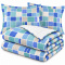 Colcha Cobre Leito Queen Luna Micropercal 300 Fios Matelado Estampado com 2 Porta-Travesseiros - Estampa 006