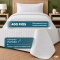 Colcha Cobre Leito Solteiro Basic Micropercal 400 Fios Matelado com 1 Porta-Travesseiro - Branco