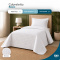 Colcha Cobre Leito Solteiro Basic Micropercal 400 Fios Matelado com 1 Porta-Travesseiro - Branco