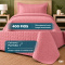Colcha Cobre Leito Solteiro Basic Micropercal 400 Fios Matelado com 1 Porta-Travesseiro - Rosê