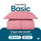 Colcha Cobre Leito Solteiro Basic Micropercal 400 Fios Matelado com 1 Porta-Travesseiro - Rosê