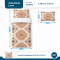 Colcha Cobre Leito Solteiro Luna Micropercal 300 Fios Matelado Estampado com 1 Porta-Travesseiro - Estampa 005