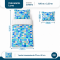 Colcha Cobre Leito Solteiro Luna Micropercal 300 Fios Matelado Estampado com 1 Porta-Travesseiro - Estampa 006
