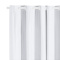 Cortina Blackout PVC Cinza com Tecido 2,40 m x 1,60 m - Branco