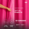Cortina Blackout PVC Colorida com Voil Liso e Ilhós Corta-Luz 100% 2,80 m x 2,30 m - Pink