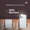 Cortina Blackout PVC Colorida com Voil Liso e Ilhós Corta-Luz 100% 2,80 m x 2,30 m - Tabaco