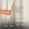 Cortina Blackout PVC com Voil Xadrez e Ilhós Corta-Luz 100% 2,80 m x 2,30 m - Bege