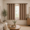 Cortina Blackout PVC Corta-Luz 100% com Ilhós 2,80 m x 1,60 m - Avelã
