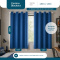 Cortina Blackout PVC Corta-Luz 100% com Ilhós 2,80 m x 1,60 m - Azul