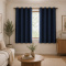 Cortina Blackout PVC Corta-Luz 100% com Ilhós 2,80 m x 1,60 m - Azul Marinho