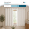 Cortina Blackout PVC Corta-Luz 100% com Ilhós 2,80 m x 1,60 m - Branco