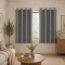 Cortina Blackout PVC Corta-Luz 100% com Ilhós 2,80 m x 1,60 m - Cinza