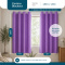 Cortina Blackout PVC Corta-Luz 100% com Ilhós 2,80 m x 1,60 m - Lilás