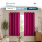 Cortina Blackout PVC Corta-Luz 100% com Ilhós 2,80 m x 1,60 m - Pink