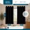 Cortina Blackout PVC Corta-Luz 100% com Ilhós 2,80 m x 1,60 m - Preto
