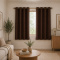 Cortina Blackout PVC Corta-Luz 100% com Ilhós 2,80 m x 1,60 m - Tabaco