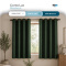 Cortina Blackout PVC Corta-Luz 100% com Ilhós 2,80 m x 1,60 m - Verde