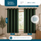 Cortina Blackout PVC Corta-Luz 100% com Ilhós 2,80 m x 1,60 m - Verde