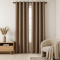 Cortina Blackout PVC Corta-Luz 100% com Ilhós 2,80 m x 2,30 m - Avelã