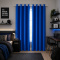 Cortina Blackout PVC Corta-Luz 100% com Ilhós 2,80 m x 2,30 m - Azul