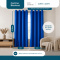 Cortina Blackout PVC Corta-Luz 100% com Ilhós 2,80 m x 2,30 m - Azul