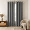 Cortina Blackout PVC Corta-Luz 100% com Ilhós 2,80 m x 2,30 m - Cinza