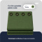 Cortina Blackout PVC Corta-Luz 100% com Ilhós 2,80 m x 2,30 m - Verde