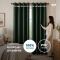 Cortina Blackout PVC Corta-Luz 100% com Ilhós 2,80 m x 2,30 m - Verde