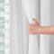 Cortina Blackout PVC Pratika Lisa Cromo 4,20 m x 2,50 m Branco Bella Janela