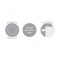 Cortina Blackout PVC Pratika Lisa Cromo 4,20 m x 2,50 m Branco Bella Janela