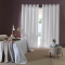 Cortina Corta Luz Duo Poá 4,20 m x 2,30 m Branco Bella Janela