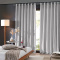 Cortina Corta Luz Tecido Brilho 3,60 m x 2,50 m Veludo Cinza