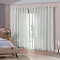 Cortina Duplex Glam 4,20 m x 2,50 m Branco Bella Janela