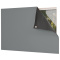 Cortina Painel Blackout com Fixador 1,40 m x 1,40 m Cinza