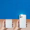 Cortina Painel Blackout com Fixador 1,40 m x 2,55 m Azul