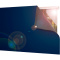 Cortina Painel Blackout com Fixador 1,40 m x 2,55 m Marinho