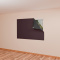 Cortina Painel Blackout com Fixador 1,40 m x 2,55 m Marrom