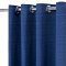 Cortina Rústica Texturizada 2,80 m x 1,60 m - Azul