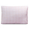 Fronha Avulsa Percal 150 Fios Algodão  50cm x 70cm- Essencialle Xadrez pied de poule rosê